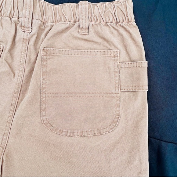 Lincoln Outfitters Women Workwear Shorts/Mid Rise/6” Inseam/Medium (8-10)/ Tan - Picture 10 of 11